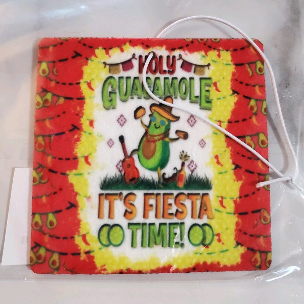 Holy Guacamole It's Fiesta Time! Air Freshener